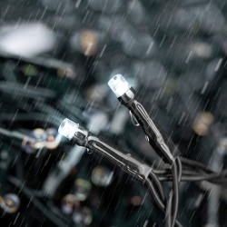LED vianočný strom - 1,9 m - 120 LED, studená biela - IP44