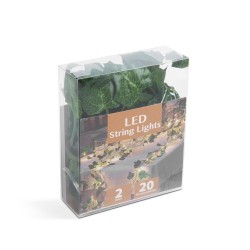 LED dekorácia - 20 LED - 2 m - teplá biela