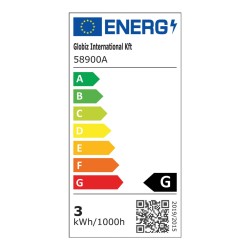 Sveteľná reťaz - 50 ks LED - teplá biela - sieťové - 5 m - 8 programov