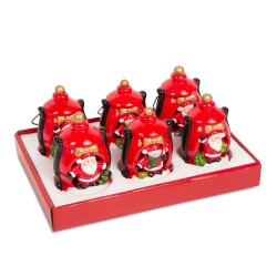 Vianočný LED lampáš - 3 druhy - 7,5 x 11,5 cm