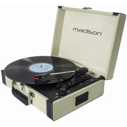MAD-RETROCASE-CR Madison gramofón