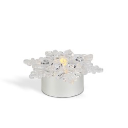LED dekorácia - ľadový kryštál - na batérie - 4 ks / balenie