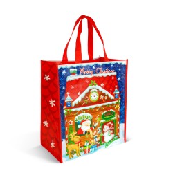 Vianočná darčeková taška - 35 x 39 x 18 cm - 2 druhy