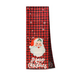 Vianočná dekorácia - stolový behúň - Santa - 183 x 33 cm