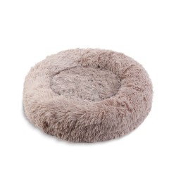 Pelech pre psy - kruh - veľkosť "L" - 70 cm - svetlohnedý