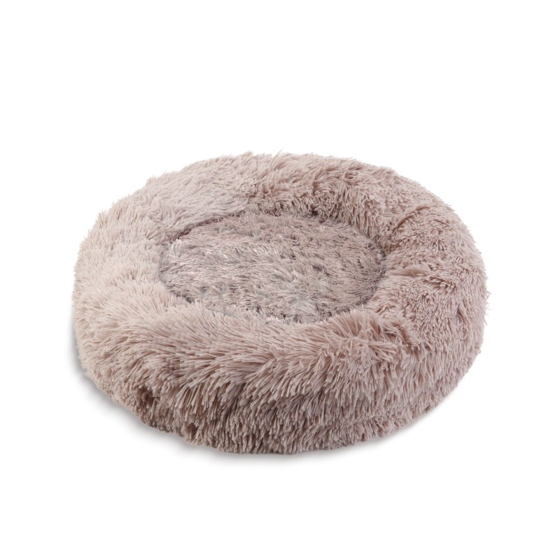 Pelech pre psy - kruh - veľkosť "L" - 70 cm - svetlohnedý