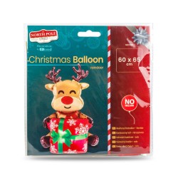 Vianočný balón - sob - 60 x 65 cm