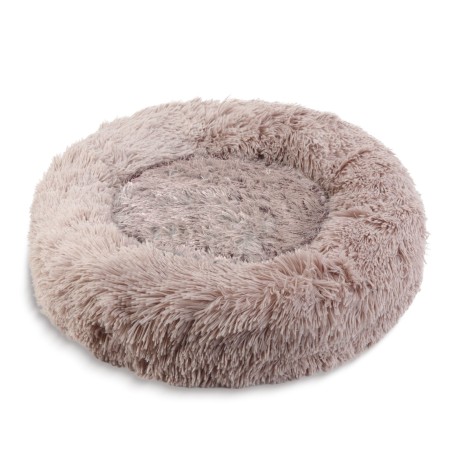 Pelech pre psy - kruh - veľkosť "XL" - 80 cm - svetlohnedý