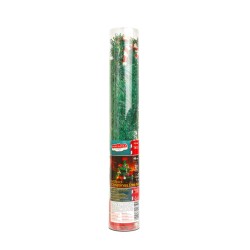 Umelý vianočný stromček set - 40 cm umelý stromček + 20 ks ozdôb - zelený - plast