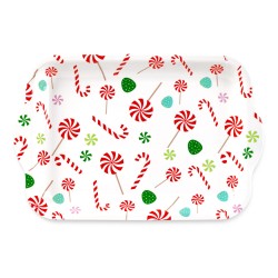 Vianočný podnos - plast - 34 x 23 cm