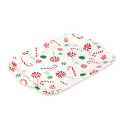 Vianočný podnos - plast - 34 x 23 cm