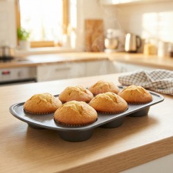 Baker’s Secret Classic Line forma na pečenie 6 muffinov – 31,3 x 18,6 x 3,6 cm