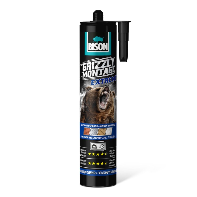 BISON Grizzly extrémne silné montážne lepidlo, 435 g