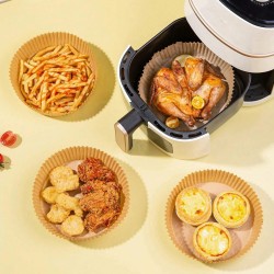Air fryer papier na pečenie - do teplovzdušnej fritézy - kruh - 20 cm - 50 ks / balenie