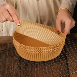 Air fryer papier na pečenie - do teplovzdušnej fritézy - kruh - 20 cm - 50 ks / balenie