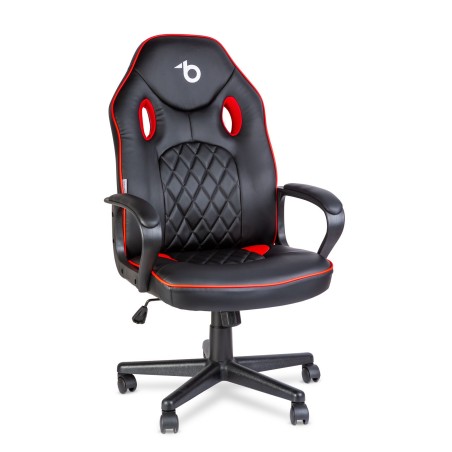 Gamer stolička s opierkou - čierna / červená - 71 x 53 cm / 53 x 47 cm