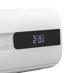 Nástenný ohrievač - s diaľkovým ovládačom - 2000 W