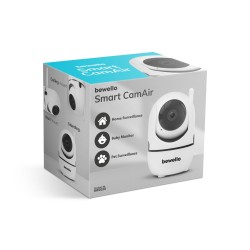 Smart bezpečnostná kamera - WiFi - 1080p - o 360° otáčateľná - do interiéru