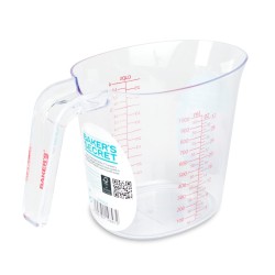 Baker's Secret – odmerný pohár – 1000 ml – plast – priehľadný