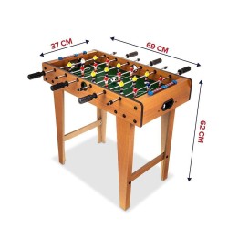 Mini stolný futbal – 69 x 37 x 62 cm