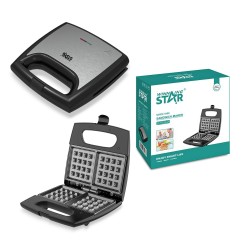 WinningStar Nepriľnavý vaflovač - 750 W