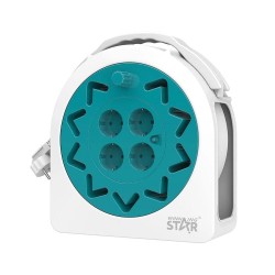 WinningStar – Navijak s 20 m káblom – 4 x 230 V zásuvky