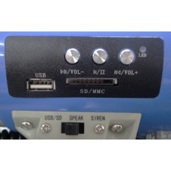 MEGA60USB LTC audio megafón