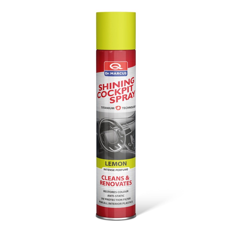 Dr. Marcus TITANIUM 750 ml sprej na čistenie palubnej dosky - citrónová vôňa