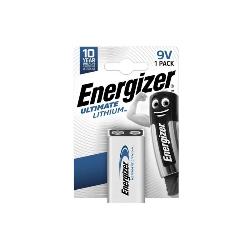 Batéria lítiová 9V ENERGIZER Ultimate 1ks / blistr –40°C