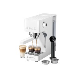 Pákový kávovar AMZCHEF CE-EM3131-WT, biely