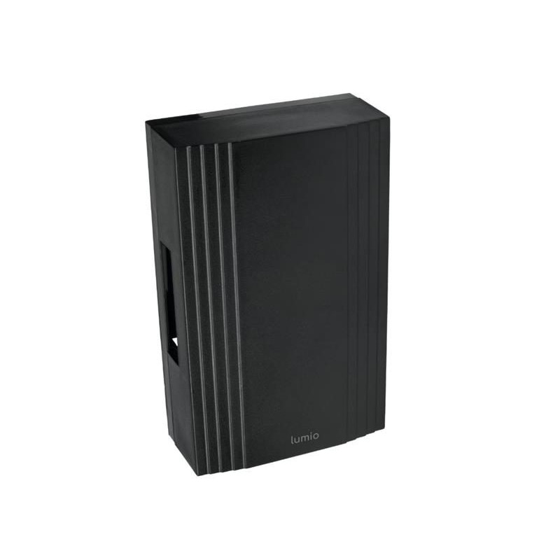 Drôtový zvonček LUMIO DB102B, čierny