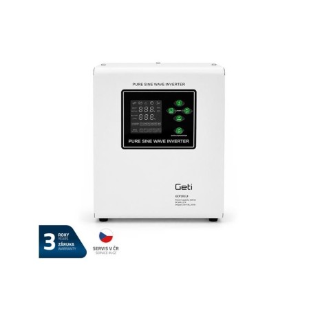 Záložný zdroj napájania GETI GEP301LF sínus 300W s montážou na stenu (500VA)