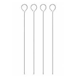 Grilovacie ihly - kovové - 24 cm - 4 ks / balenie
