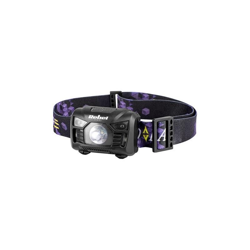 Nabíjateľná čelovka REBEL URZ0938.1 3 W 120 lm