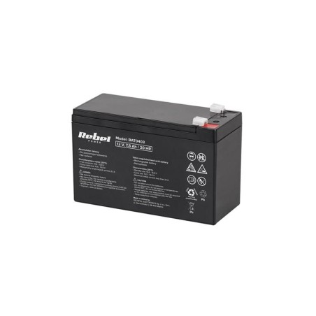 Batéria olovená 12V/7.5Ah REBEL BAT0403