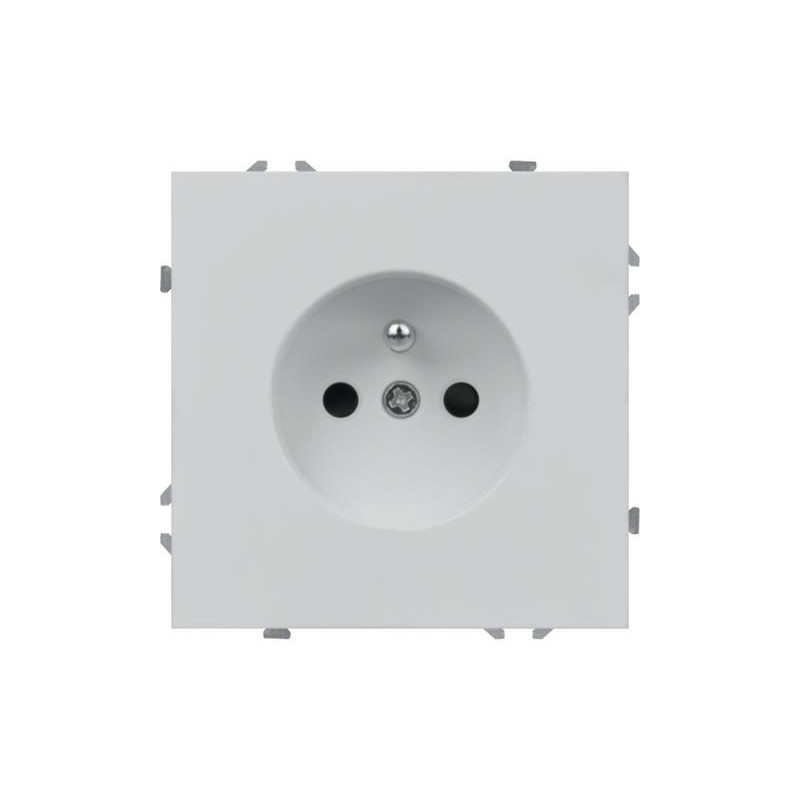 Zásuvka DPM MOXY MOX1011W, biela