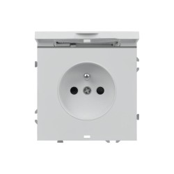 Zásuvka DPM MOXY MOX1013W, biela