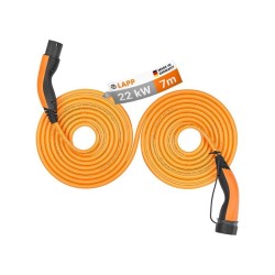 Kábel nabíjací LAPP 75746 typ 2 22kW 32A 3 fáza 7m pre elektromobil