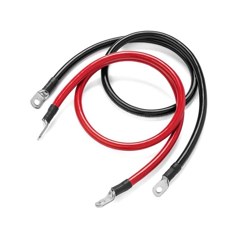 Spojovacie káble pre batérie 100 cm AWG4 (červený + čierny)