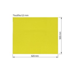 Epoxidová izolačná doska 0,5 × 500 × 620 mm pre batériové súpravy