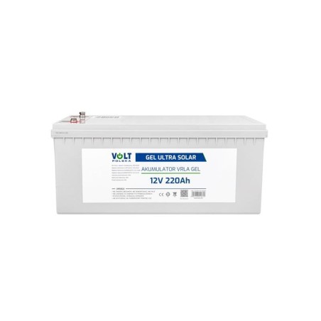 Gélová batéria 12V 220Ah V-PRO ULTRA SOLAR DEEP CYCLE