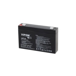 Batéria olovená 6V 7Ah VIPOW BAT0207