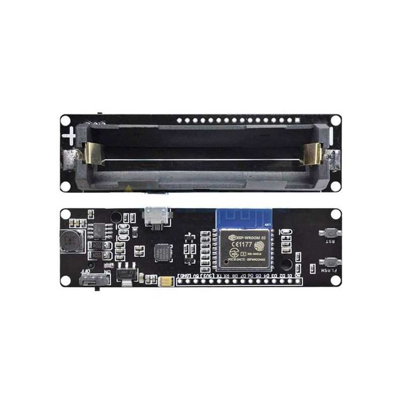 Modul WiFi Wemos ESP-Wroom-02 s ESP8266 na batériu