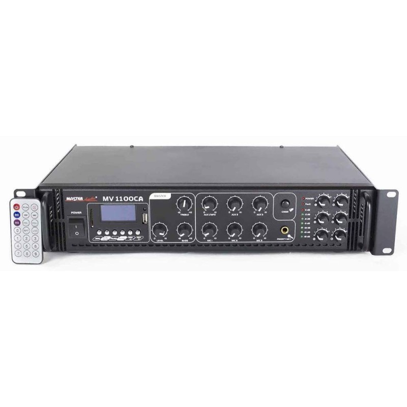 MV1100CA-BT Master Audio Rozhlasová ústredňa