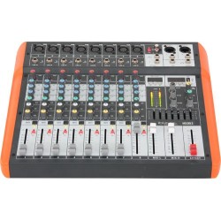 MX802 Ibiza Sound analógový mix. pult