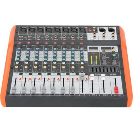 MX802 Ibiza Sound analógový mix. pult