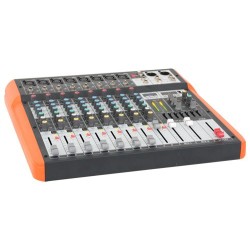 MX802 Ibiza Sound analógový mix. pult