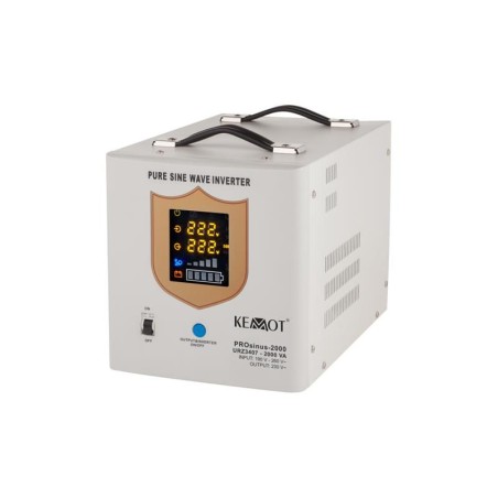 Zdroj záložný KEMOT PROsinus-2000 12V 230V 2000VA 1200W White
