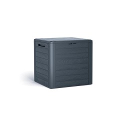 Box záhradný WOODEBOX antracit 58,5 cm - 140L