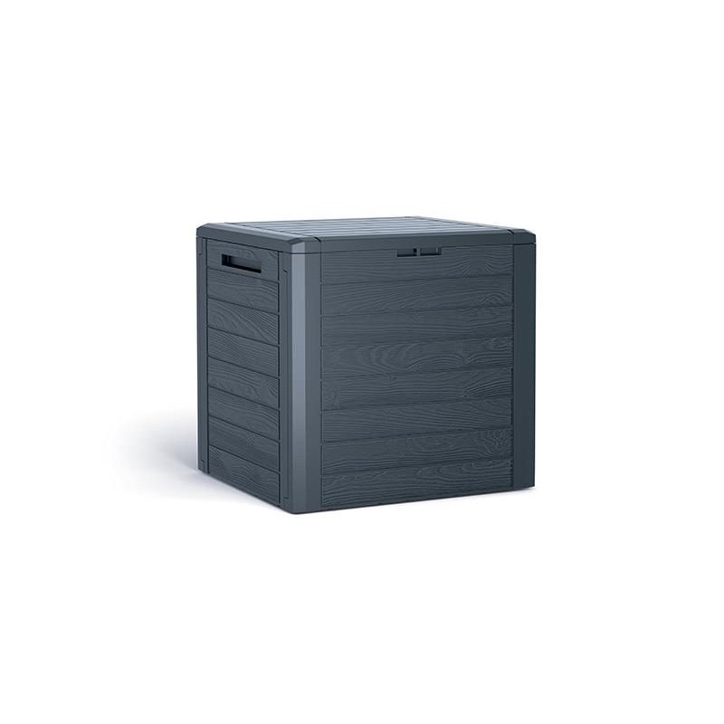 Box záhradný WOODEBOX antracit 58,5 cm - 140L